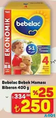 BEBELAC BEBEK MAMASI BİBERON 400 G